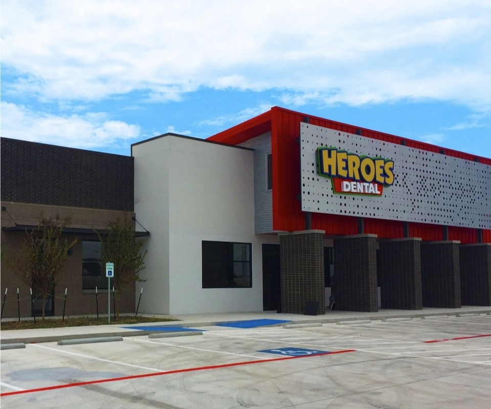 Heroes Dental, Commercial Construction by Guzman Builders, McAllen, RGV Texas. 