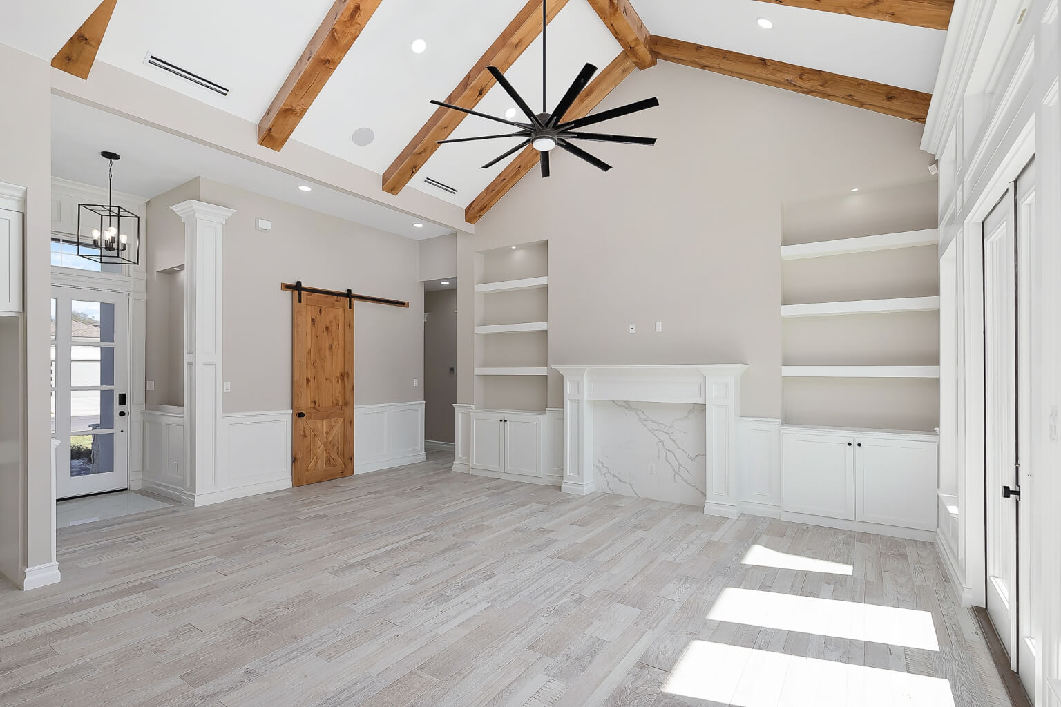 Luxury living room. Guzman Constructions. Home building.