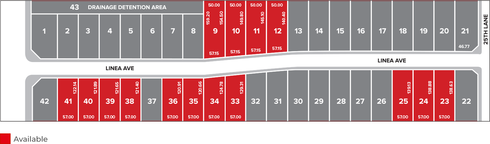 Nemont States Subdivision lot plan by Guzman Construction